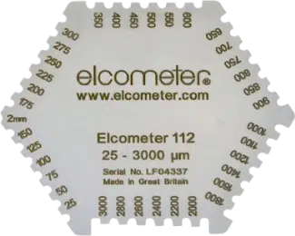 Testing Equipment - Elcometer 112 Punched Wet Film Combs